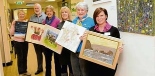 Outgoing GP hails health centre artwork