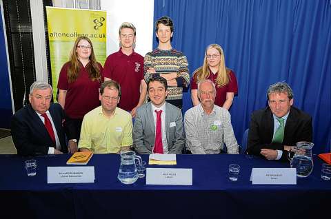 Election hopefuls at the hustings