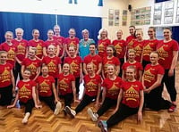 Dancers in step for summer show