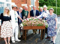 Floral judges make a beeline for town