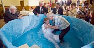 Baptism call for firefighters