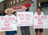 Staff claim victory in wage protest