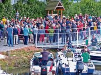 Quay to quay action on the Teign