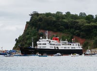 Smooth passage for cruise ship Princess