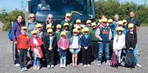 Charity treats kids  to Folly Farm trip