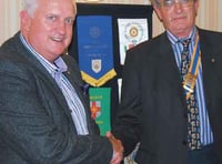 New Rotary Club member welcomed