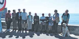 Australian visitor joins U3A walkers