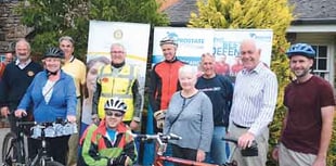 Rotary cyclists mount up for charity