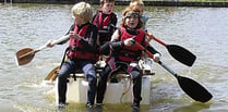 Bude Scouts enjoy annual raft race despite threat of possible headquarters closure