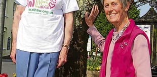 Launceston lady, 85, set for tree surfing challenge in aid of children's hospice