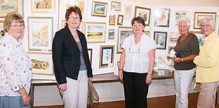 Hatherleigh held amateur watercolour exhibition ‘of professional standard’