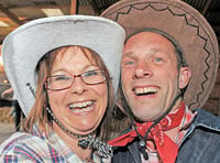 Camelford Leisure Centre promoted at barn dance