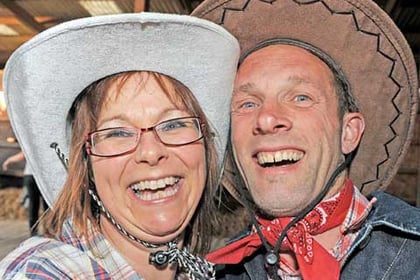 Camelford Leisure Centre promoted at barn dance