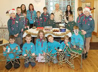 Scouts, Cubs and Beavers star with crafts