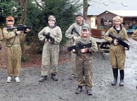 Woodland laser games for community minded young