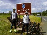 Land’s End to John O’Groats cycle trio have their eyes firmly fixed on the finish line