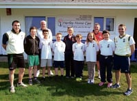 England cricketer impressed with local talent during skills session in Tintagel