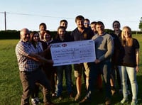 Young farmers raise a laugh — and raise funds