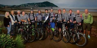 Bude-based Dept 26 complete fundraising cycle challenge