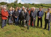 Digging of the first sod marks start of new community centre build