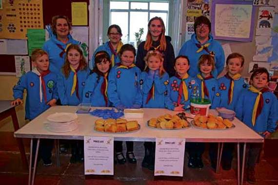 Beaver Scouts host cake and tea afternoon