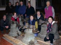 Sutcombe Church falls silent to allow bells to be restored