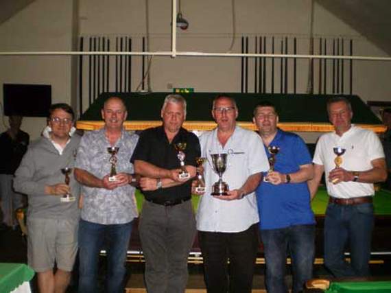 Calstock F win the Launceston and District Snooker League