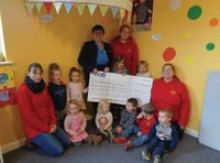 Pre-School in Halwill Junction set to benefit from fundraising from TSB Okehampton