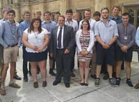 Apprentices take to the capital to discuss rural issues and Brexit