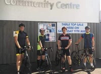 Cycle raises funds for centre