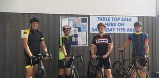 Cycle raises funds for centre