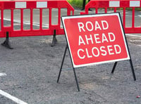 Resurfacing works being carried out following delay caused by poor weather