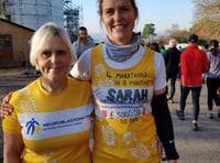 Sarah completes four marathons raising over £4,000