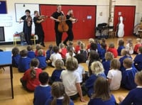 Music workshops dazzle Bude pupils