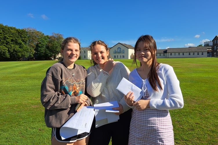 Shebbear College pupils Isobel, Sienna and Sara.jpg