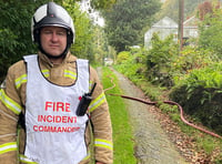 Fire destroys large garage at Albaston