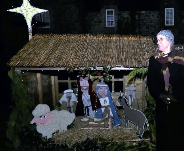 First Nativity scene at St Stephen’s