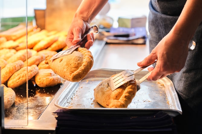 Warrens Bakery pasty