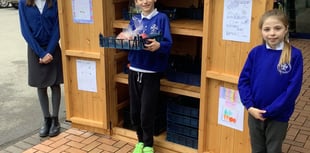 Community larder opened by pupils