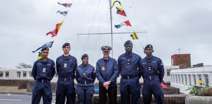 Sailors celebrate Commonwealth Day