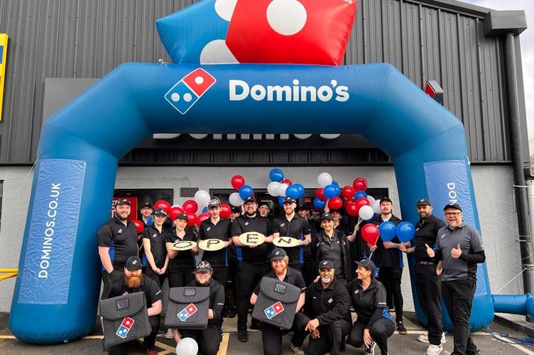 Dominos Launceston's opening day 