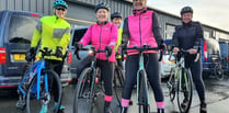 Cyclists on hunt in aid of hospice