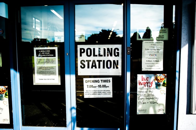 voting stock image