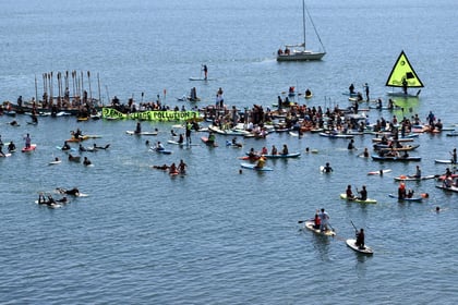 Surfers Against Sewage rally water users for 'Paddle Out Protest'