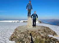 Builders complete Three Peaks Challenge for Alzheimer’s Society