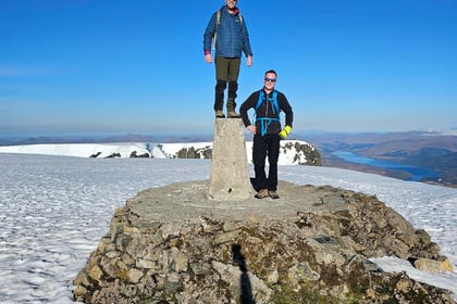 Builders complete Three Peaks Challenge for Alzheimer’s Society