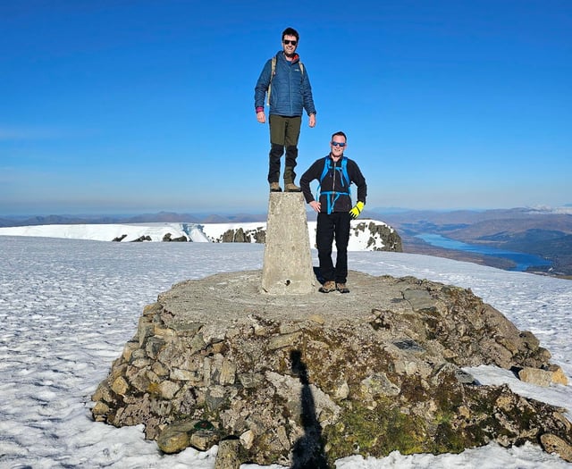 Builders complete Three Peaks Challenge for Alzheimer’s Society