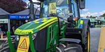 Devon and Cornwall Police announce winning name for tractor