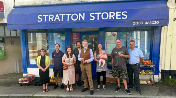 Bude town council thanked for saving store