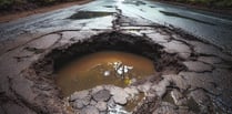 Cornwall ranks second for areas worst hit by potholes